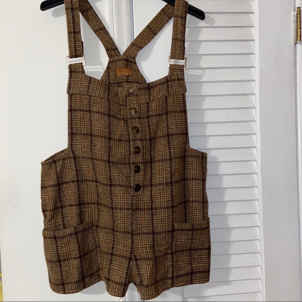 Plaid Romper